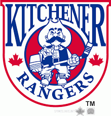 A virtual museum of sports logos, uniforms and historical items. Kitchener Rangers Primary Logo Hockey Logos Sports Team Logos Logos