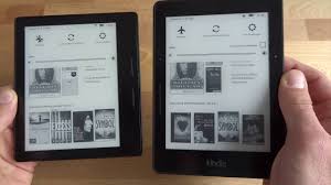 Kindle Oasis Kindle Voyage Im Vergleich Youtube