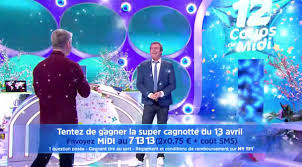 Chaque jour, à midi tapante, quatre candidats s'affrontent pour empocher les 30 000 euros de la cagnotte et décrocher l'étoile mystérieuse et ses cadeaux. 12 Coups De Midi Et Tirage Au Sort Cagnotte Mytf1 Remboursement Frais Les 12 Coups De Midi Nouveautes Tele Com
