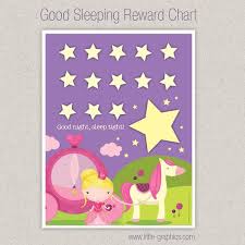 Good Sleeping Princess Reward Chart Download Toddler