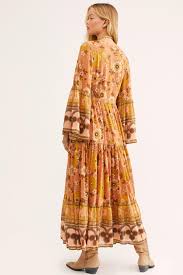 Free People Cotton Buttercup Gown By Spell And The Gypsy Collective In Orange Lyst