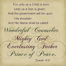 Verse For The Week Isaiah 9 6 Isaiah 9 6 A Child Is Born Words