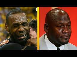 Crying lebron x chef curry meme. Lebron James Tears Meme Goes Viral Youtube