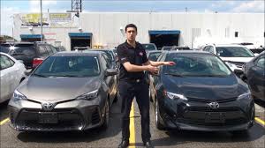 Stop by heritage toyota of south burlington today and take each. 2017 Corolla Le Vs 2017 Corolla Se Video Youtube