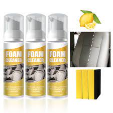 Amazon.com: ZMPDJG Multipurpose Foam Cleaner Spray - 3PC-100ML - Home  Cleaning Foam Cleaner Spray, Foam Cleaner All Purpose, Strong  Decontamination Cleaners Spray for Car and House Lemon Flavor (3pcs-100ml)  : Health &