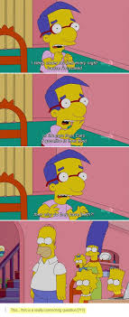 This Is A Really Concerning Question Simpsons Funny Funny Funny Pictures