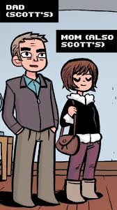 Story continues in vox box: Scott S Mom Dad Scott Pilgrim Wiki Fandom