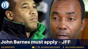 Chairman of the Jamaica Football Federation technical committee, Rudolph  Speid, said former Liverpool legend John Barnes should apply for the job if  he is interested in coaching the Reggae Boyz in the