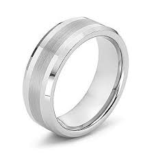 Man Ring Jcpenney Who Knew Tungsten Carbide Wedding Bands Rings For Men Mens Wedding Rings