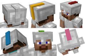 Maybe you would like to learn more about one of these? Iron Helmets Have A Plume You Can Dye Minecraftsuggestions