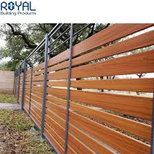 These sleek 5/8 bars are available in a convenient 8' length, ideal for installation and affordable shipping. Plat Blades Garden Aluminum Privacy Fencing Louver Screen Panel Horizontal Slat Fence China Aluminum And Slat Price Made In China Com