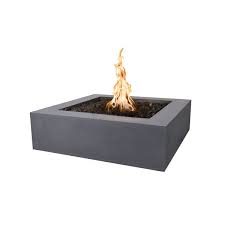 Fire pit & patio heater covers (14). Quad Concrete Fire Pit Woodland Direct