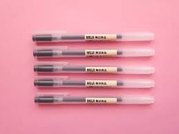the perfect bullet journal pen the muji 0 5 black gel pen gel ink pens gel pens muji pens
