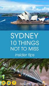 Sydney Australia 10 Things Not To Miss Insider Tips Australia Travel Sydney Travel Australia Itinerary