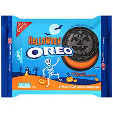 Oreo frosting (cookies and cream frosting) · 1 cup butter softened (salted or unsalted) · 3 1/2 cups confectioner's sugar · 1 teaspoon vanilla Oreo Halloween Chocolate Sandwich Cookies Orange Farben 435g Amazon De Lebensmittel Getranke