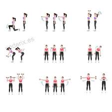 Ejercicios para oblicuos para el gimnasio. Ejercicios Con Mancuernas En Casa Rehabilita Clinica De Fisioterapia Facebook