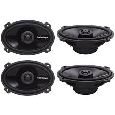 Rockford fosgate 6.5 component speakers. 4 Rockford Fosgate P1462 4x6 280w 2 Way Full Range Punch Car Audio Speakers Target