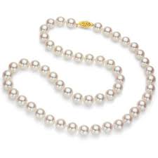 Only 3 available and it's in 8 people's carts. White Cultured Freshwater Pearl 18 Strand Necklace With 14k Yellow Gold Clasp Various Pearl Size Available Sam S Club
