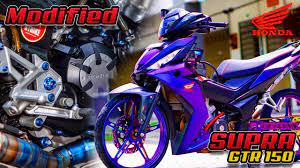 Rock solid balance makes this motorbike feel like it is gliding through the wind, and drivers can find themselves creeping into the 90's without even realizing it. Best Modified Honda Supra Winner Gtr 150 Youtube
