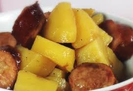 Rougail Saucisse Et Pomme De Terre Avec Cookeo Plat Et Recette Recettes De Cuisine Rougail Saucisse Cookeo Recette