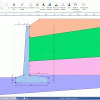 11 f m0 = da x ph greutatea zidului din gabioane acţionează vertical prin centrul de greutateal secţiunii sale transversale, situat la distanţa dg. Ziduri De Sprijin Mdc Geostru Eu