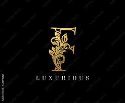 We've left one banner flag blank so you can customize the banner however you need it. Gold Letter F Logo F Letter Design Vector With Golden Colors And Floral Hand Drawn Stock Vector Adobe Stock
