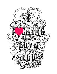 The sleeping beauty, merlin the magician, pocahontas, mulan, cars, the little mermaid, the famous mickey, aladdin, rapunzel, cinderella, winnie the pooh, jasmine, the lion king and many more are successfully known worldwide through animated film ! Quote Love Coloring Pages For Adults Novocom Top
