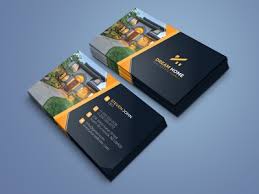 Design and print custom standard business cards at staples for a professional look. Real Estate Business Card Design By Md Sahjahan Rabi On Dribbble