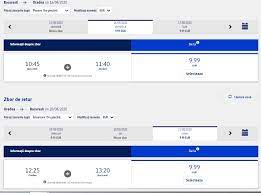 Comparer vos billets d'avion chez plus de 9 agence de voyages en un seul clic, du moins cher au plus cher et par disponibilité. Blue Air Are 100 000 Bilete Cu Preturi De La 9 99 Euro Zboruri Interne Si 20 99 Euro Zboruri Internationale