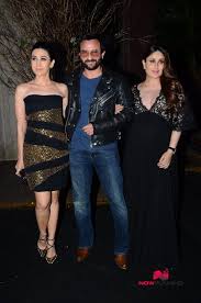 Karisma Kapoor Saif Ali Khan And Kareena Kapoor Khan Grace Manish Malhotraa S 50th Birthday Bash Hosted Kareena Kapoor Kareena Kapoor Khan Bollywood Fashion
