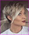 Choppy Short Hair Long Bangs