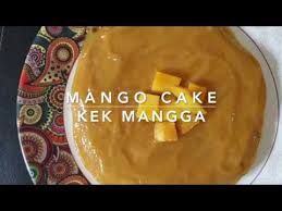 Resepi kek pandan yang sangat gebu. Mango Cake Kek Mangga Youtube