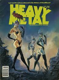 1990 May Heavy Metal Comic Metal Magazine Heavy Metal Art