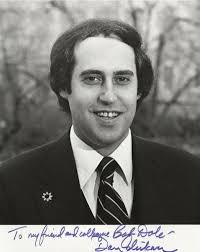 Signed portrait of Dan Glickman