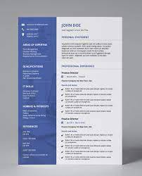 Cv format pick the right format for your situation. Blue Deep Modern Double Page Cv Resume Template Resume Template Infographic Resume Resume Design