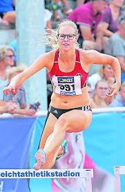 Sylvie Schulz gewinnt über 400 Meter Hürden Gold