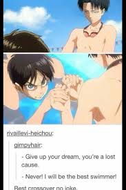 Attack On Titan Eren And Levi Xd Attack On Titan Anime Attack On Titan Anime Funny And who's better to show her the ropes than her best friend eren? attack on titan eren and levi xd