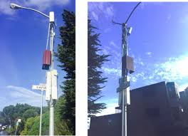 Image result for pictures of microwave cell phone nodes on telephone poles