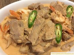 Ginataang Langka Or Green Jackfruit In Coconut Milk Is One Of Those Easy To Make Fili Filipino Vegetable Recipes Jackfruit Recipes Filipino Vegan Asian Recipes