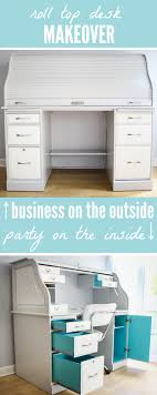 500 x 576 jpeg 47 кб. Roll Top Desk Makeover Business On The Outside Party On The Inside The Thinking Closet