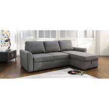 Canape D 39 Angle Convertible 3 X2f 4 Places En Microsuede Marron Maisons Du Monde Canape Maison Du Monde Canape Angle Canape Angle Convertible