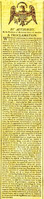 The Whiskey Rebellion Proclamation Issue A Newspaper Proclamation For Women And Whiskey Rebellion Whiskey Historical