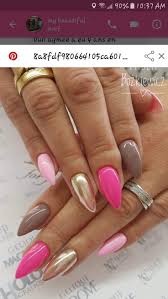 Love Her Shape Nails Pink Nails Cute Nails
