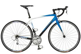 Giant Defy 2 Triple Small Blue White Road Bicycle Harris