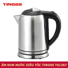 Ấm Đun Nước Siêu Tốc Tiross TS1367 (1L) chính hãng tại ALOBUY Việt Nam