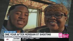 Huntsville mother speaks out one year after son murdered in Meridian St.  shooting