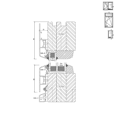 Holz Alu Fenster Detail Zeichnungen Und Cad Plane