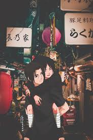 Uchiha itachi, naruto (anime), uchiha sasuke, holding, real people. Itachi And Sasuke Wallpaper I Phone