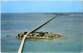 7 mile bridge key west. Florida Memory Aerial View Of Pigeon Key And The Famous Seven Mile Bridge On The Overseas Highway To Key West