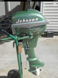 Johnson Outboard I Ve Repaired More Than A Few Of These Aluminum Fishing Boats Outboard Boat Motors Vintage Boats
